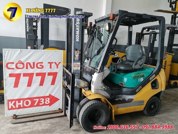 CÔNG TY TNHH SX TM DV 7777 – Đơn vị cung cấp xe nâng Komatsu chính hãng, giá rẻ