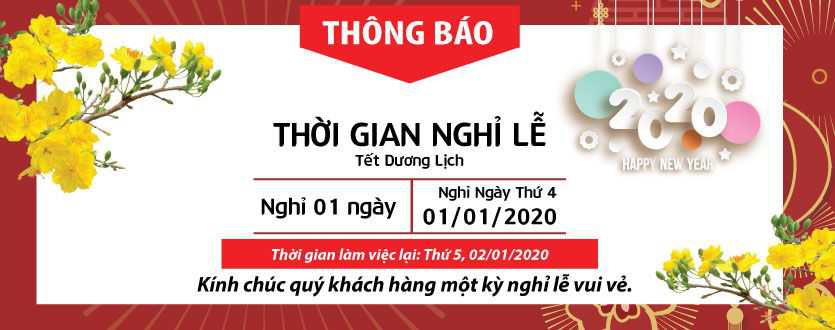 Lịch nghỉ tết canh tý