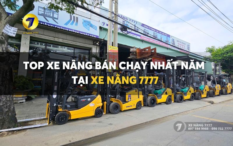 TOP XE NÂNG ĐIỆN BÁN CHẠY NHẤT NĂM