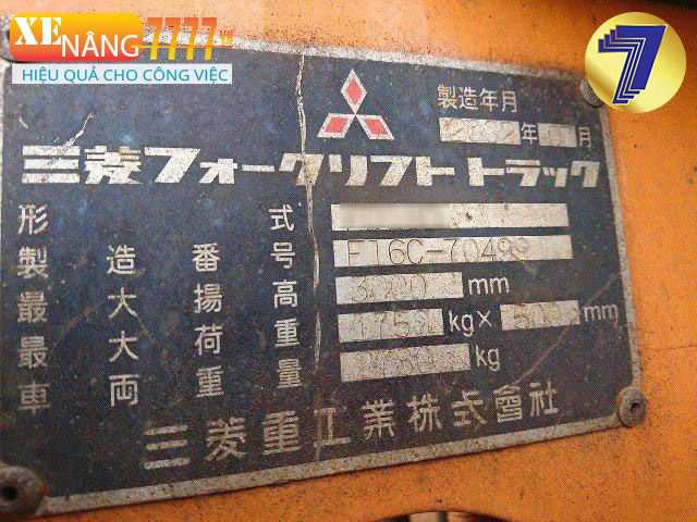 Xe nâng dầu MITSUBISHI FD18D