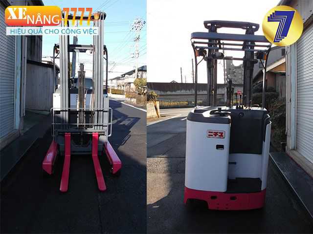 Xe nâng điện đứng lái NICHIYU FBRMW18-75B-600M