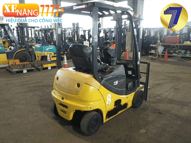 Xe nâng điện ngồi lái KOMATSU FB15-12